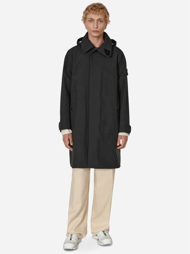 Shadow Gore-Tex Long Single Coat Black - STONE ISLAND - BALAAN 2