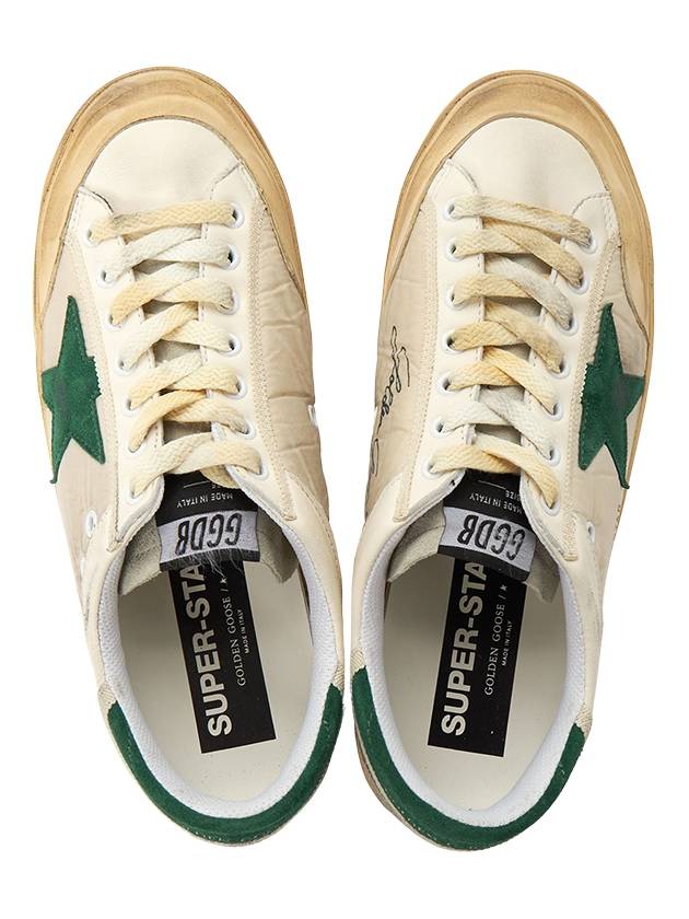 Superstar Low Top Sneakers Green Beige - GOLDEN GOOSE - BALAAN 3