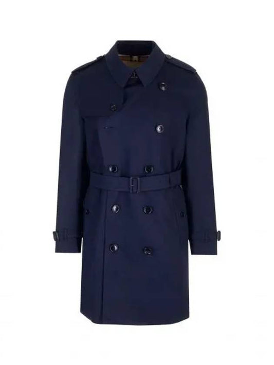 Kensington Heritage Trench Coat Blue - BURBERRY - BALAAN 2