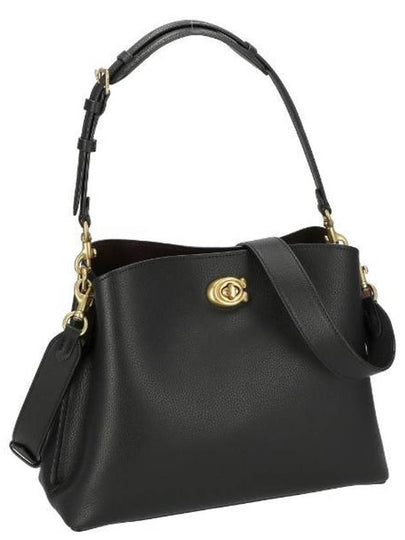 Willow Shoulder Bag Black - COACH - BALAAN 2