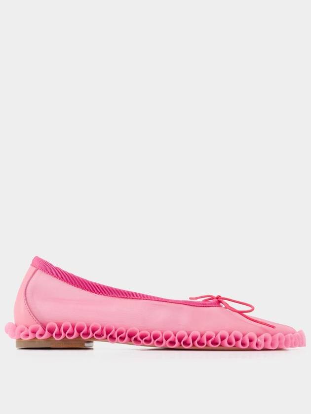 Tutu Frill Ballerinas - Simone Rocha - Mesh - Pink - SIMONE ROCHA - BALAAN 1