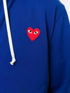 Redwappen Hooded ZipUp Blue P1T172 - COMME DES GARCONS - BALAAN 6