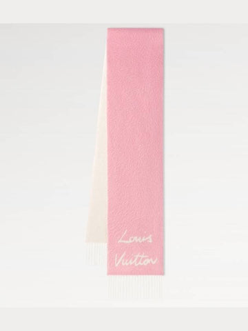 M94797 Fluffy Gram Scarf - LOUIS VUITTON - BALAAN 1