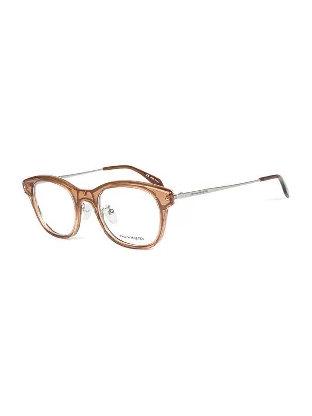 Eyewear Plastic Glasses Brown - ALEXANDER MCQUEEN - BALAAN 4