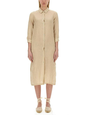 120% Lino Shirt Dress - 120% LINO - BALAAN 1