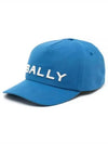 Embroidery Logo Ball Cap Blue - BALLY - BALAAN 2