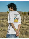 Camel Pigment Short Sleeve TShirt White FST727 - FLUKE - BALAAN 1