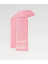 Scarf Fluffy Gram Wool Muffler Rose Pink M94797 - LOUIS VUITTON - BALAAN 1