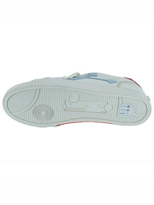 Arrow Red Tab Low Top Sneakers White Light Blue - OFF WHITE - BALAAN 5