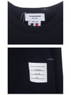 Center Back Stripe Crewneck Sweatshirt Navy - THOM BROWNE - BALAAN 7