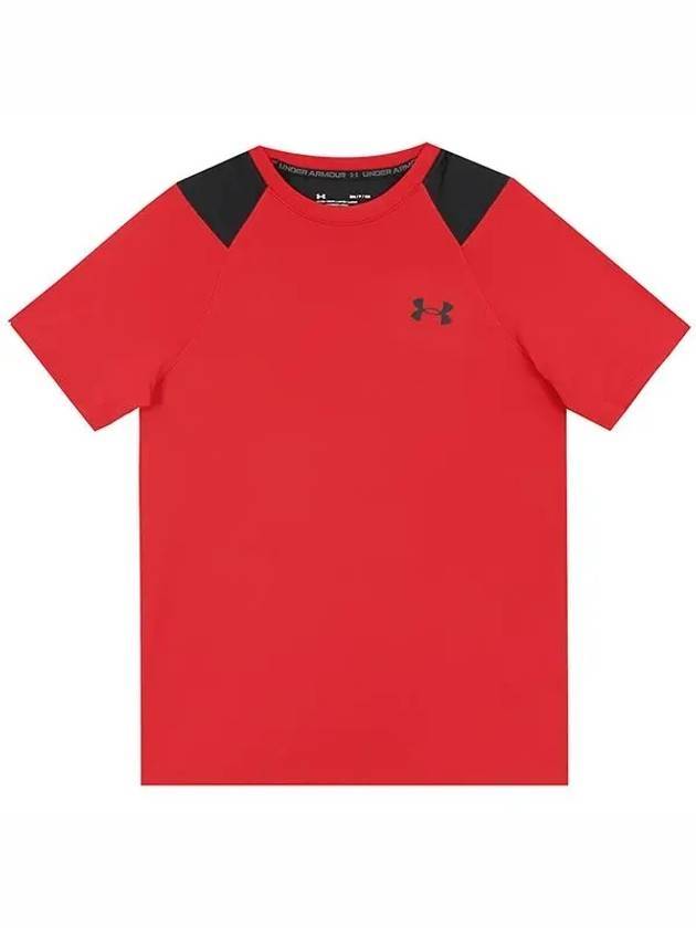 UA Raid 2.0 Short Sleeve T-Shirt Red - UNDER ARMOUR - BALAAN 1