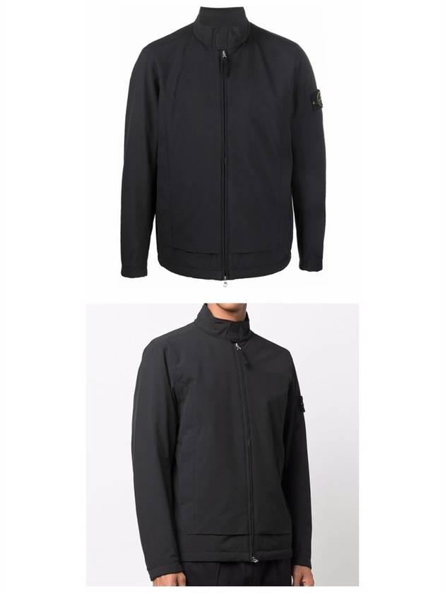 Soft Shell-R Primaloft Insulation Zip-up Jacket Black - STONE ISLAND - BALAAN 5