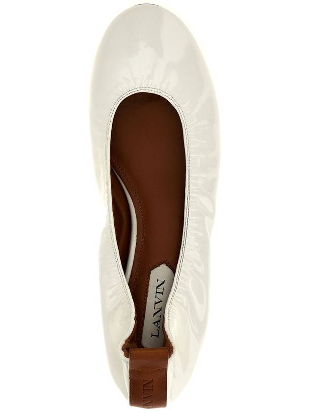 Flat Shoes FWBAMB02GLOSP2400 White - LANVIN - BALAAN 5