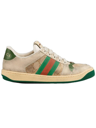 Screener GG Canvas Low Top Sneakers - GUCCI - BALAAN 1