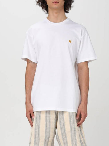 T-shirt basic con mini logo Carhartt Wip - CARHARTT WIP - BALAAN 1