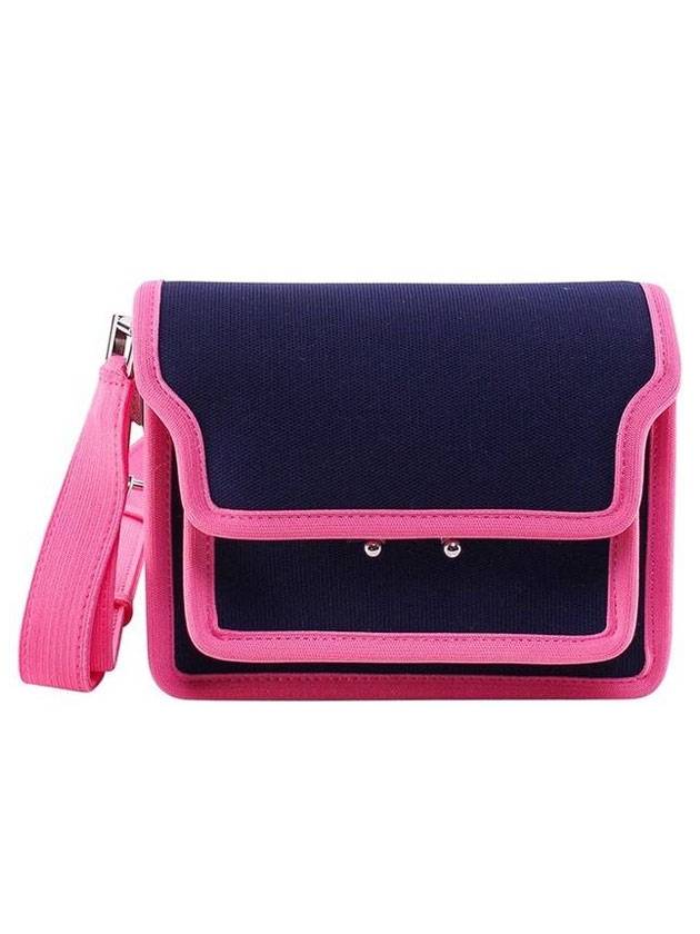 Soft Knit Trunk Shoulder Bag Purple - MARNI - BALAAN 1