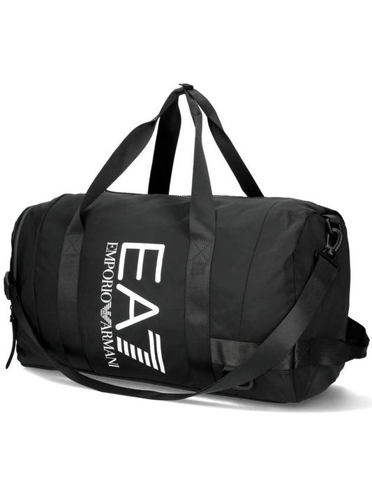 EA7 Logo Duffel Bag Black - EMPORIO ARMANI - BALAAN 2