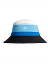 Hat Denver Stripe Bucket Hat GMAC09442 O493 Men's Denver Stripe Bucket Hat - J.LINDEBERG - BALAAN 2