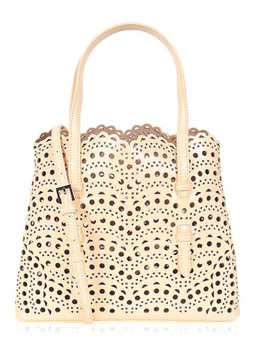 Women s Punching Bag Mina25 Wave Tote Small - ALAIA - BALAAN 1