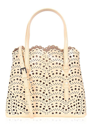 Women s Punching Bag Mina25 Wave Tote Small - ALAIA - BALAAN 1