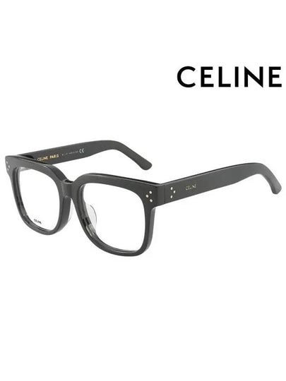 Eyewear Asian Fit Horn-Rim Eyeglasses Black - CELINE - BALAAN 2