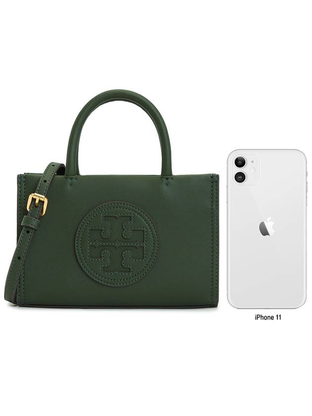 Ella Bio Mini Tote Bag Green - TORY BURCH - BALAAN 9