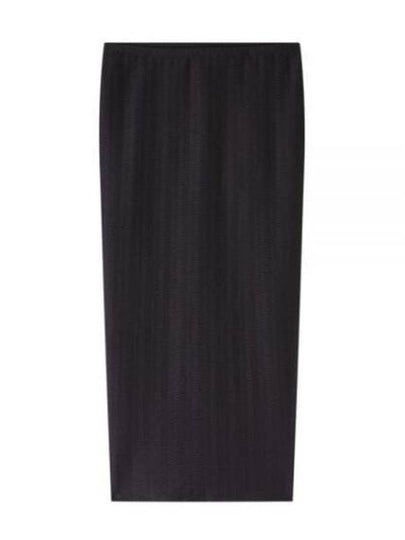 Salome Long H-line Skirt Black - A.P.C. - BALAAN 2