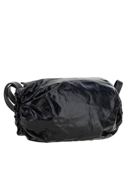 Cushion Leather Shoulder Bag Black - JIL SANDER - BALAAN 2