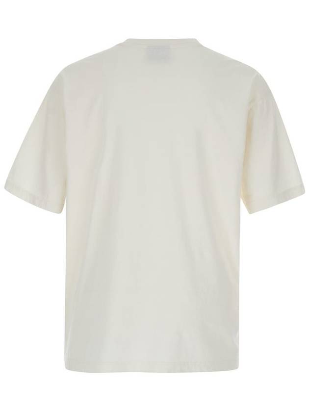 'Smile' White T-Shirt In Cotton Man - BLUEMARBLE - BALAAN 2