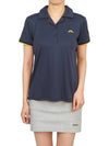 Women's SOLANGE Golf Collar Short Sleeve T-Shirt GWJT08097 6855 - J.LINDEBERG - BALAAN 6