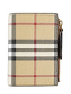 Vintage Check 2-Fold Half Wallet Beige - BURBERRY - BALAAN 2