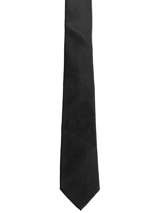 Silk Tie Black - SALVATORE FERRAGAMO - BALAAN 2