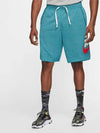 Sportswear French Terry Shorts Light Teal - NIKE - BALAAN 7