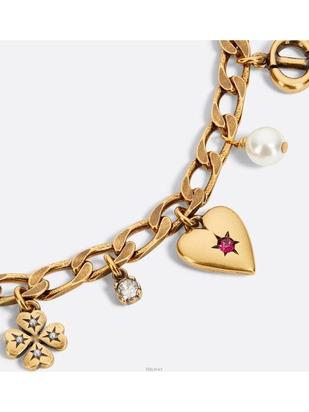 Lucky Charms Bracelet Gold - DIOR - BALAAN 3