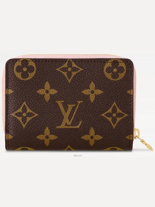 Lou Monogram Coated Canvas Wallet Pink - LOUIS VUITTON - BALAAN 8