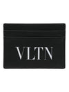 VLTN Logo Card Wallet Black - VALENTINO - BALAAN 2