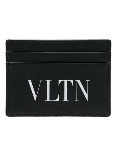 VLTN Logo Card Wallet Black - VALENTINO - BALAAN 2