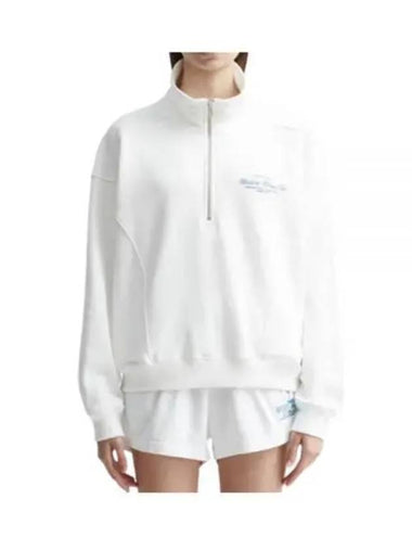 H W Club Quarter Zip white QZ672 Health Wellness - SPORTY & RICH - BALAAN 1