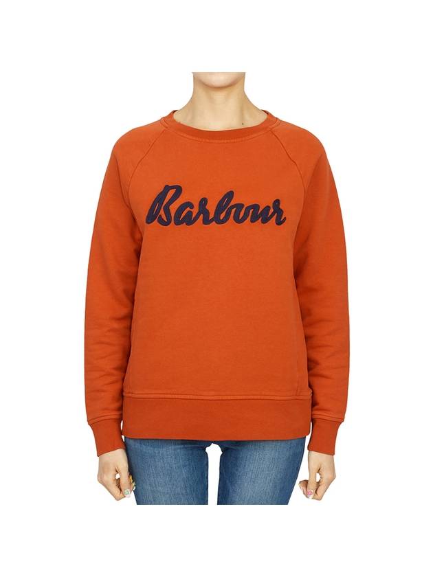 BARBOUR Women s Otterburn Sweatshirt Orange Up to 80 Off at BALAAN