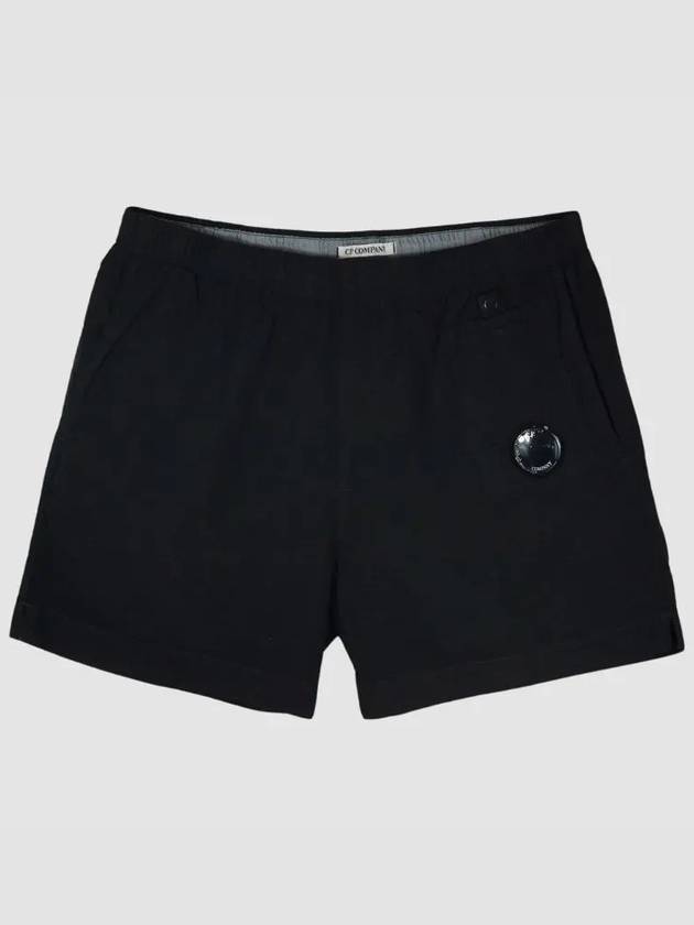 Lens Detail Swim Shorts Black - CP COMPANY - BALAAN 3