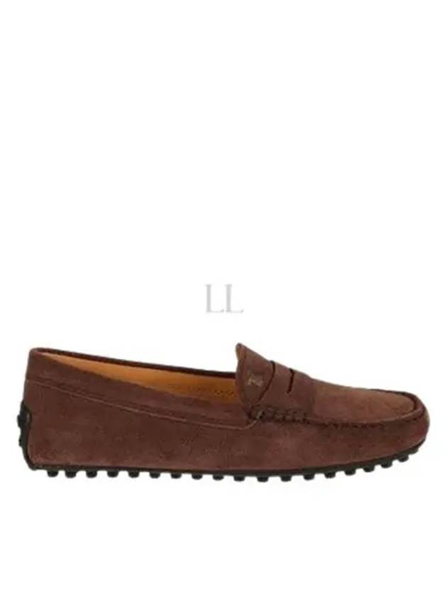 Gommino Suede Driving Shoes Brown - TOD'S - BALAAN 2