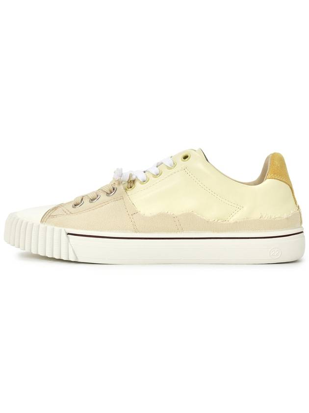 New Evolution Leather Low Top Sneakers Lemon - MAISON MARGIELA - BALAAN 5