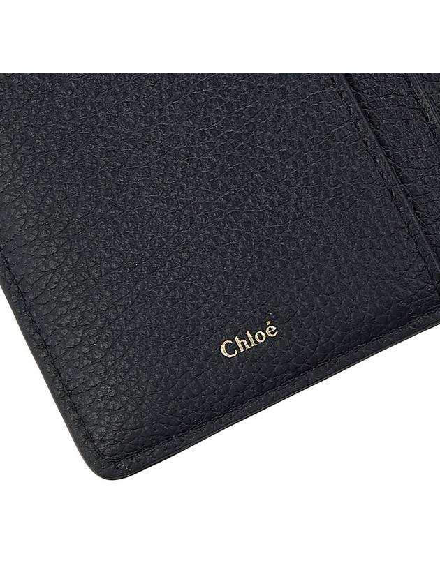 Marcie Medium Compact Half Wallet Black - CHLOE - BALAAN 9