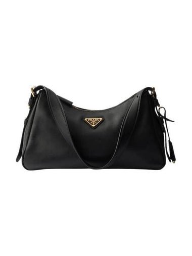 Medium Amiee Shoulder Bag Black - PRADA - BALAAN 1