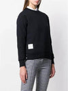 Center Back RWB Stripe Classic Loopback Crewneck Sweatshirt Navy - THOM BROWNE - BALAAN 3