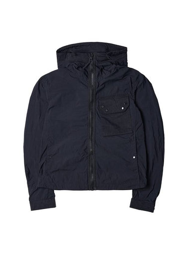 Pocket Hooded Jacket Black - TEN C - BALAAN 1