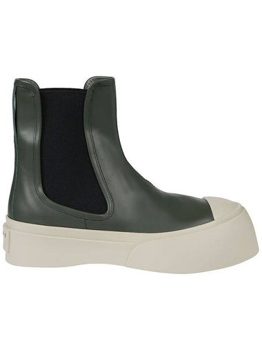 Women's Pablo Chelsea Boots Dark Teal - MARNI - BALAAN 1