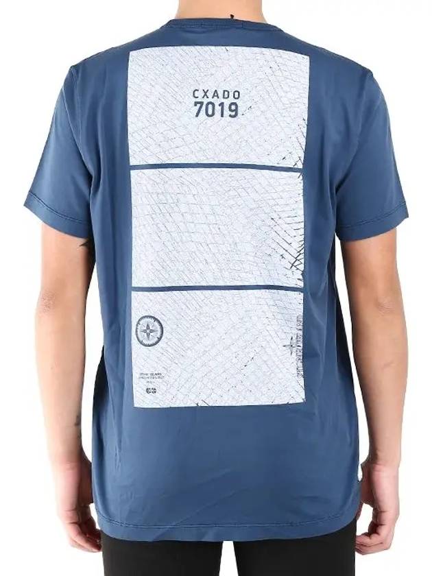 Shadow printing short sleeve t-shirt 701920110 - STONE ISLAND - BALAAN 3