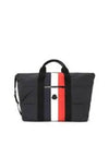 Logo Patch Duffel Tote Bag Black - MONCLER - BALAAN 2