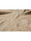 Beta Embroidered Logo Nylon Hooded Jacket Beige - ARC'TERYX - BALAAN 4